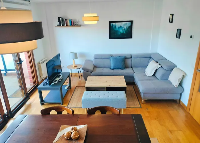 公寓 La Casuca Del Pas - Duplex Con Terrazas Y Vistas Puente Arce